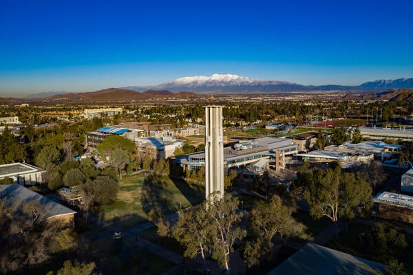 campus photo of bell tower